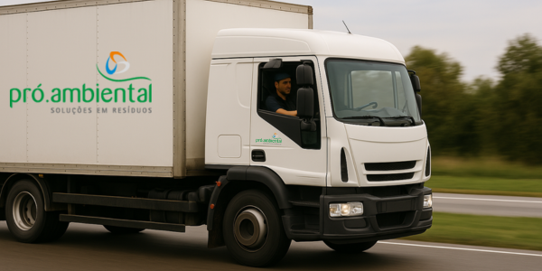 Logística eficiente para o transporte seguro de resíduos perigosos